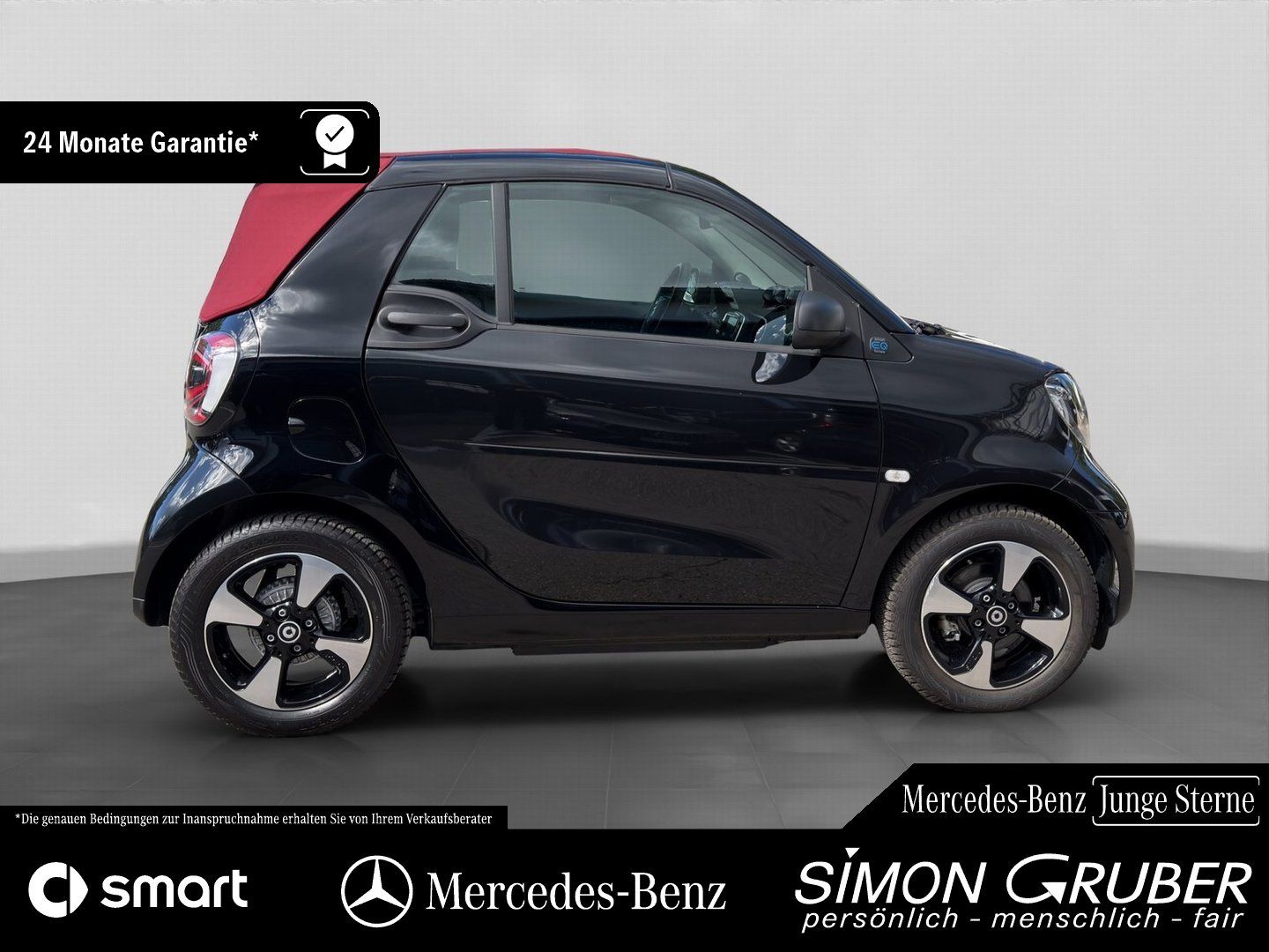 Fahrzeugabbildung Smart fortwo EQ Cabrio Exclusive Winter VollLED Kamera