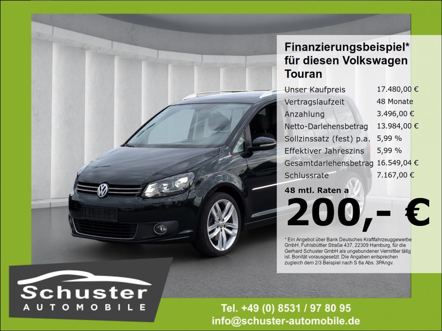 Volkswagen Touran Highline 2.0TDI*DSG AHK Bi-Xen R-Kam 18*