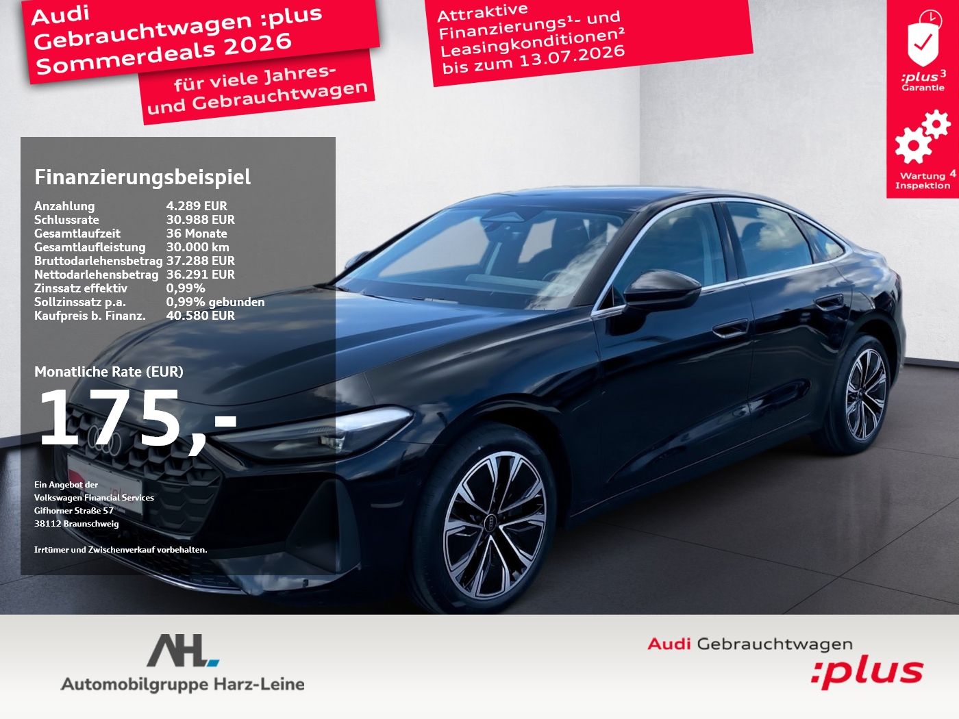 Audi A5 Limousine TFSI quattro S-tronic LED Navi ACC