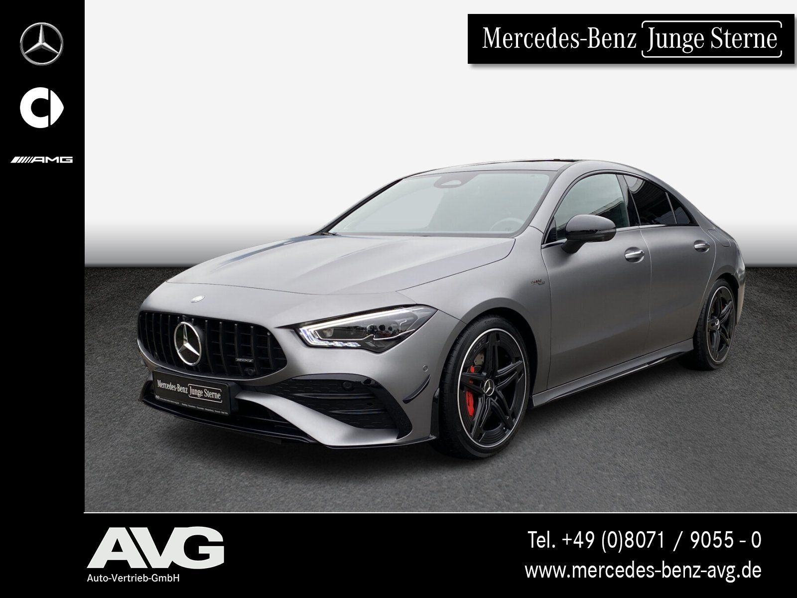 MERCEDES-BENZ AMG CLA 35 4M Aero-Dyn.P Pano Burmester® Night-P