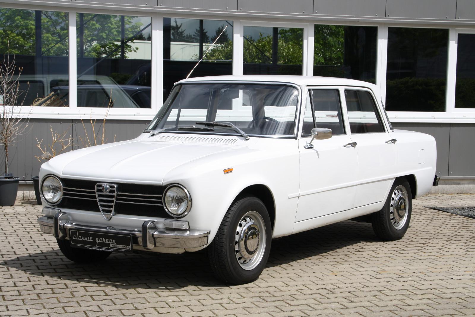 Alfa Romeo Giulia 1300 Super * Rassige Italienerin * Bianco
