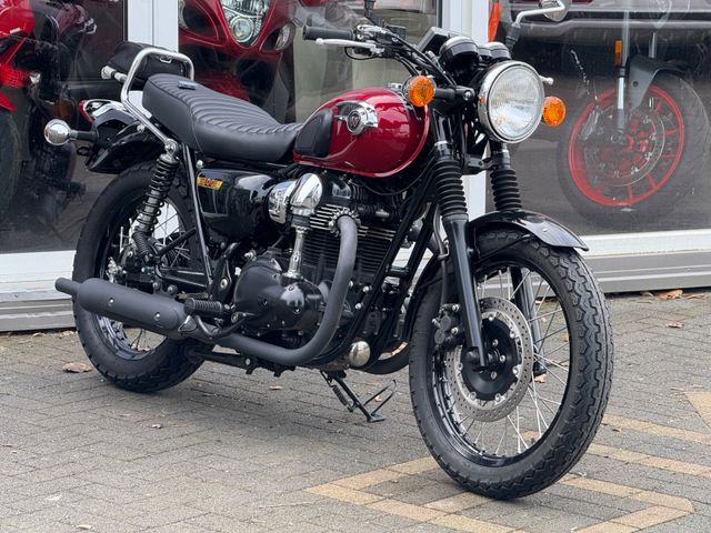 Kawasaki W 800 Bj 14 / 2Hd. NUR 5 TKM /Navi -Gepäckträger