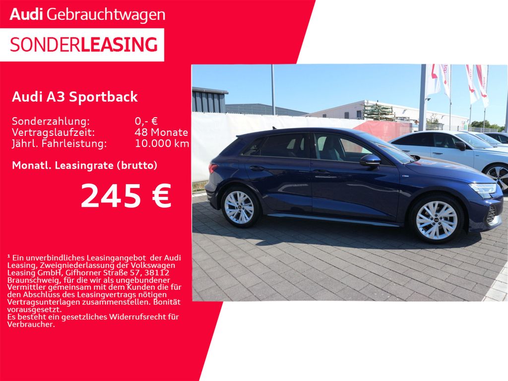 A3 Sportback S line 35 TDI S tronic KAMERA*ACC