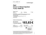 Opel Corsa GS 1.2 T -ab 183,--€ Finanzierungsrate - : Kleinwagen, Finanzierung