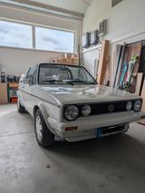 Volkswagen Golf I Cabrio, Oldtimer, GLI, weiß,  Tüv 7/27 - Volkswagen Golf: Cabrio, 7