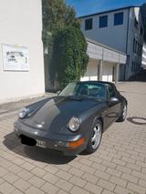 Porsche 964 Targa, Handschalter, H-Kennzeichen - graue Porsche 964