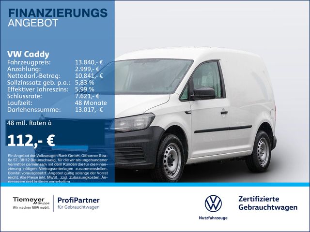 Volkswagen Caddy Kasten KLIMA PDC FLÜGELTÜREN