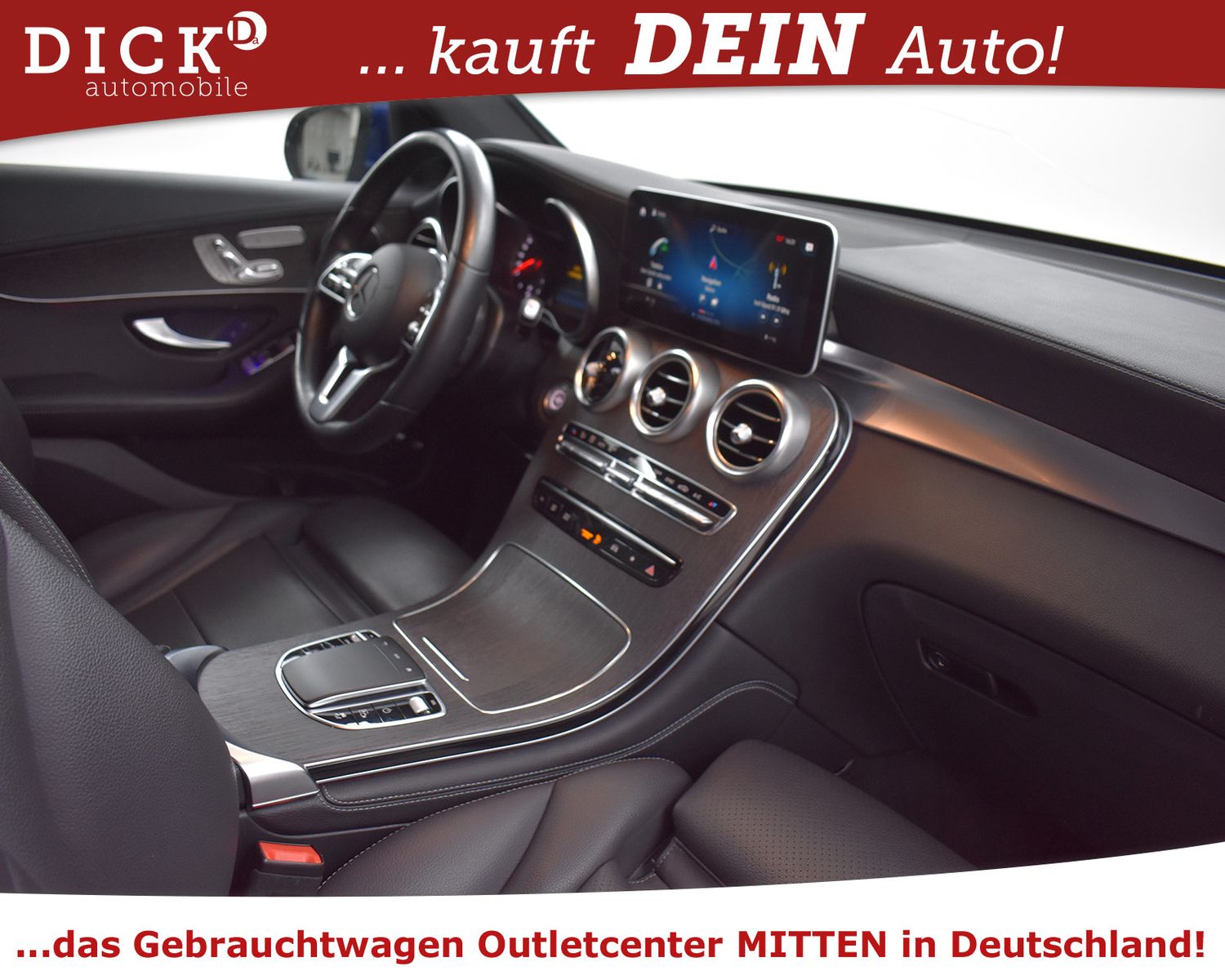 MERCEDES-BENZ GLC200d 4M Exclus LEDER+MEO+SHZ+NAVI+KAM+LED+AHK - Image 12