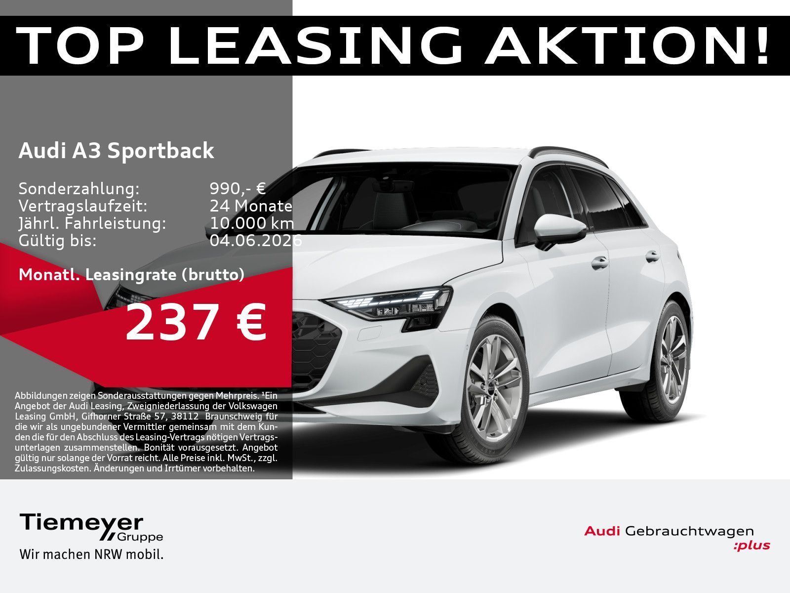 Audi A3 Sportback 35 TDI KAMERA AHK LED SPORTSITZE