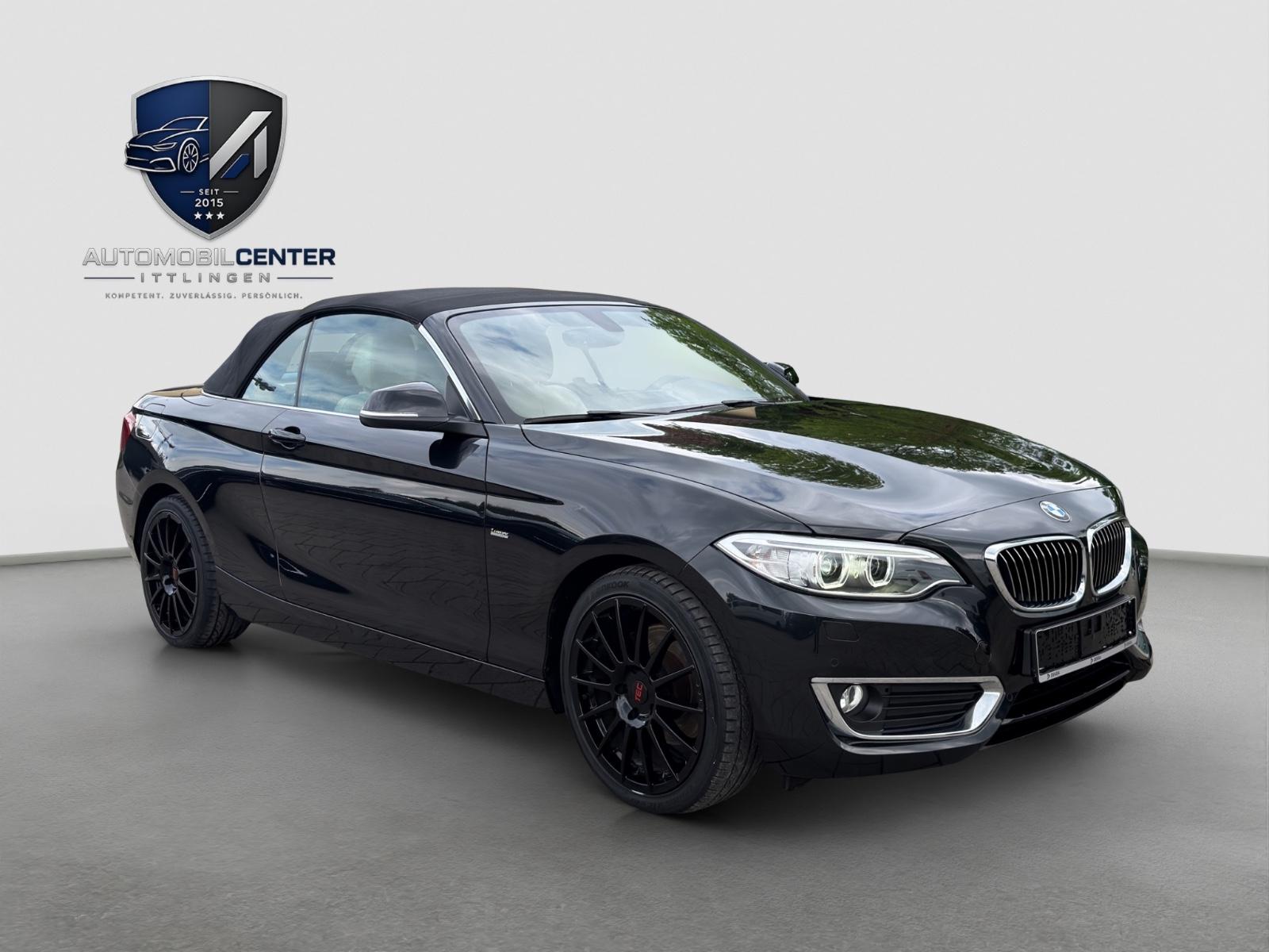 BMW 220i Cabrio"Aut"Leder"Led"Alu"Navi"PDC"61000KM