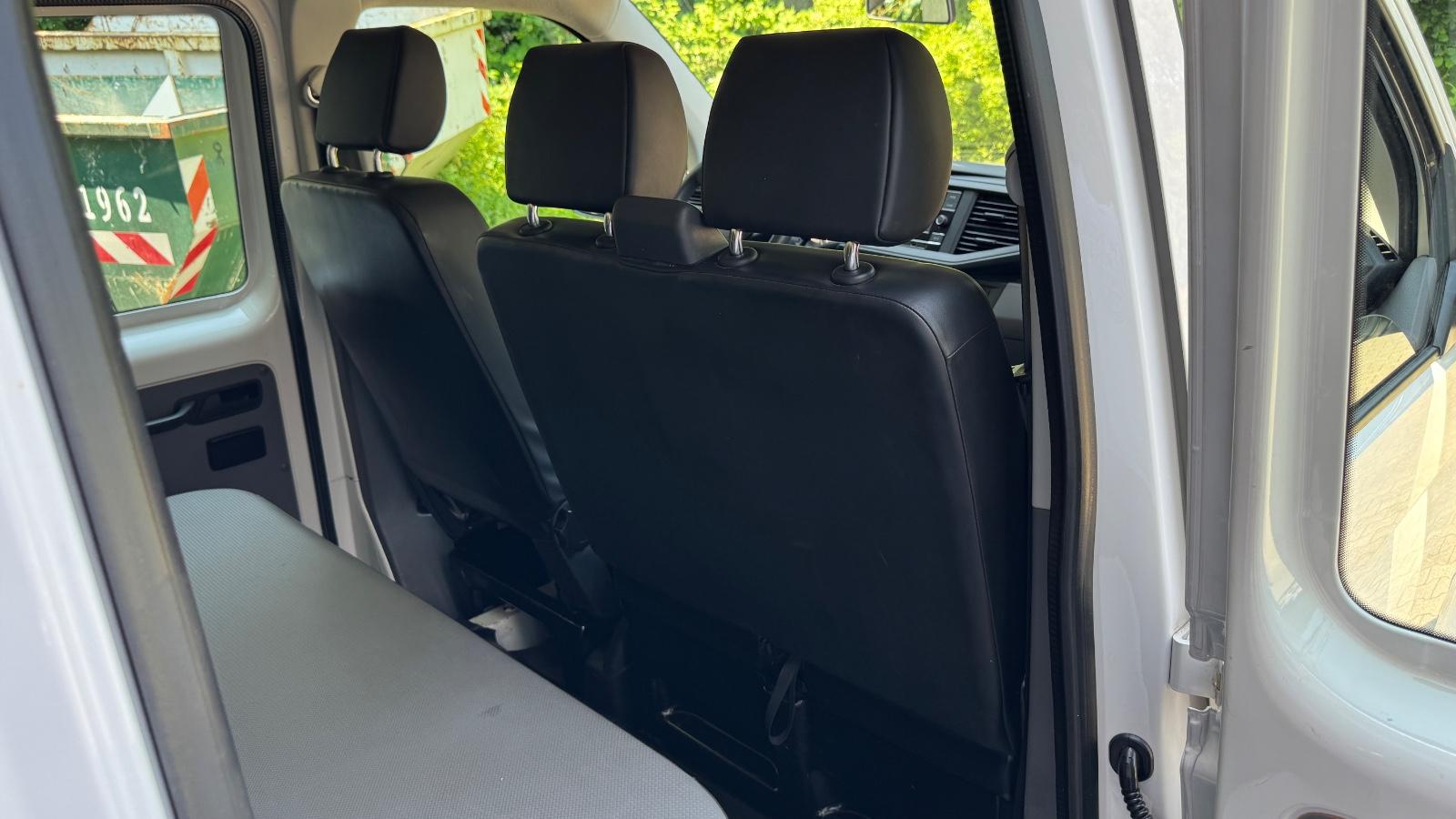 Volkswagen T6 Transporter T6.1 Pritsche DoKa Lang 6 Sitz *LEDER *AHK *1.Hd, миниатюра 26