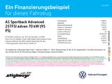 Audi A1 Sportback Advanced 25TFSI advan NAVI+SITZHZG - Audi A1 aus 2023