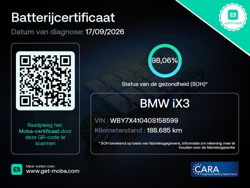 BMW iX3 80KWH | SOH 98% | Panorama | Leder | AHK imagem 2
