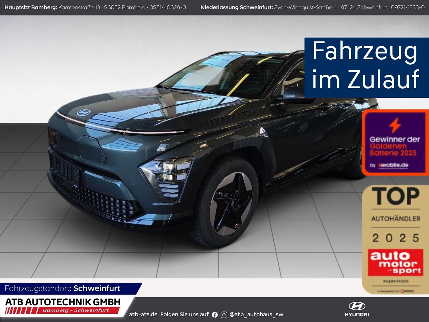 Hyundai KONA Elektro Trend 65,4kWh 99,3% SOH Navi LED AC