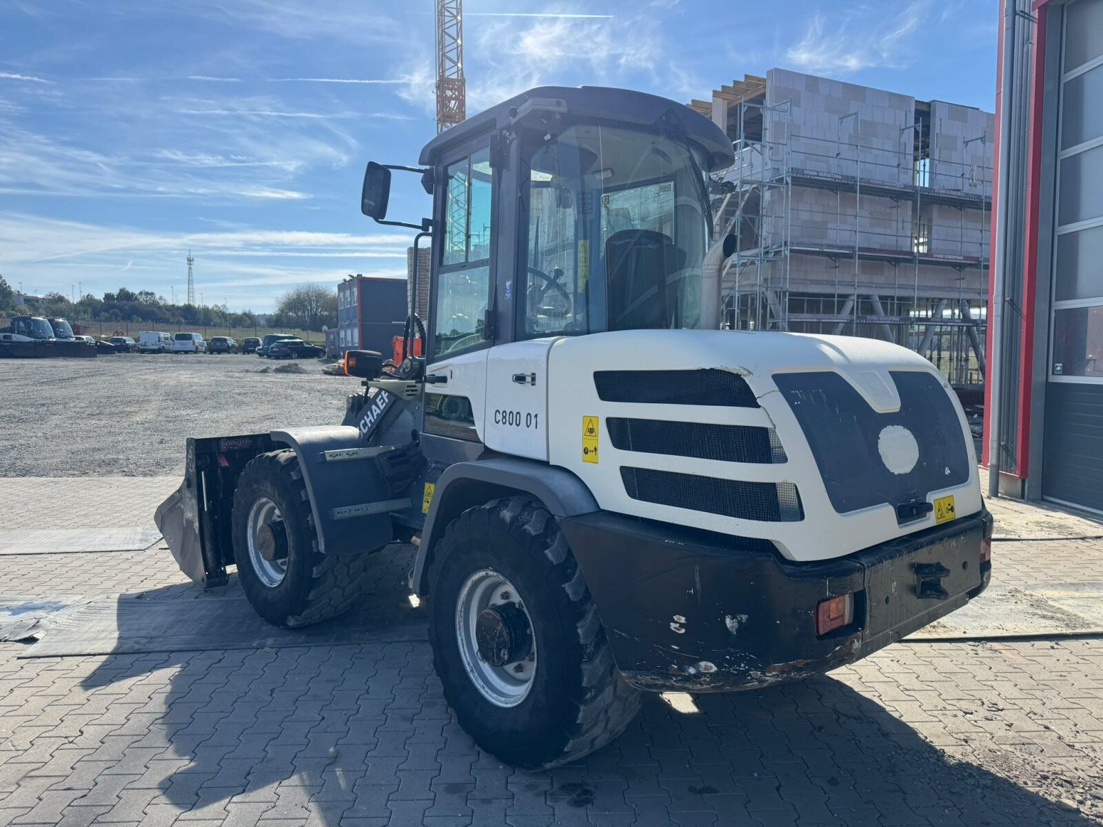 Fahrzeugabbildung Terex V80 Radlader 4 in 1 Schaufel / 3347 h Klima