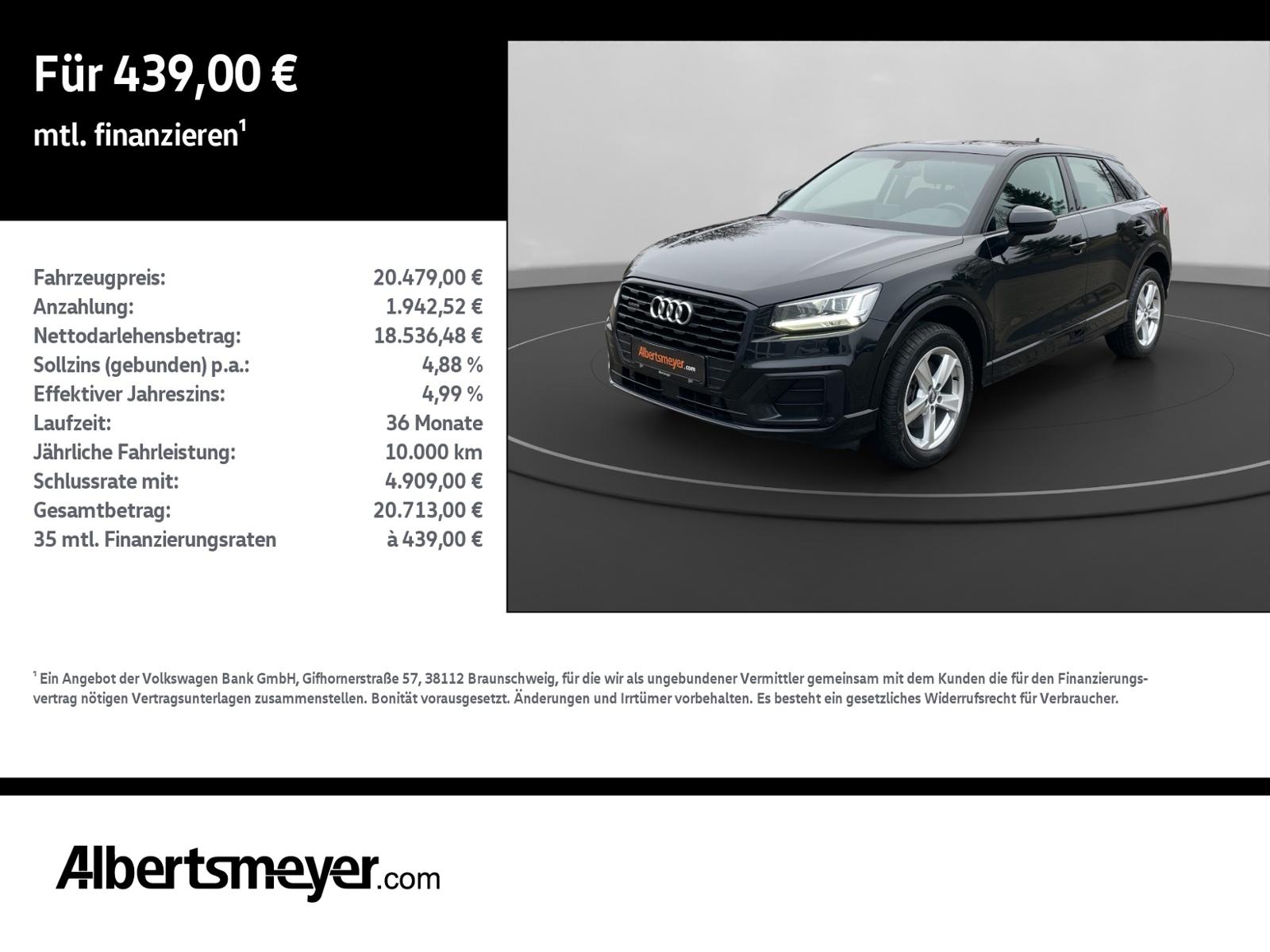 Audi Q2 2.0 TFSI quattro sport +S-TRONIC+KAMERA+LED++