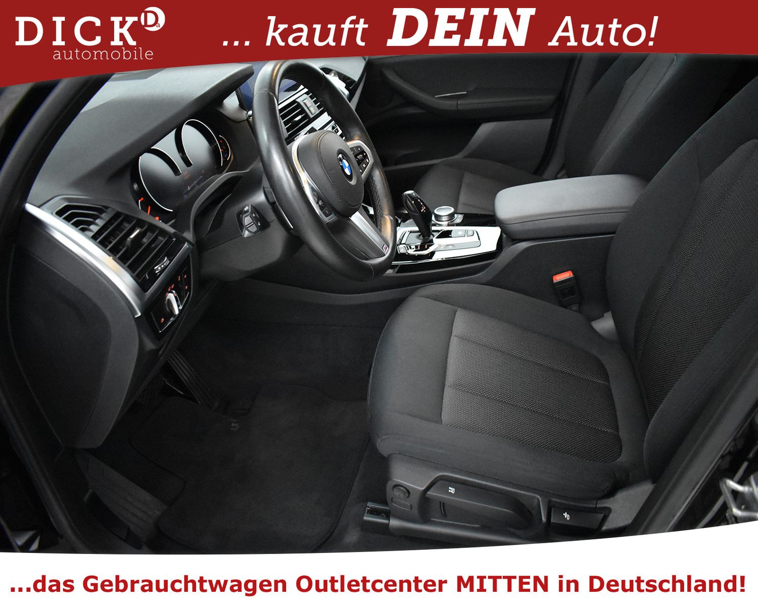 BMW X3 xDr 20d Aut Advan NAVI+KAM+LED+HIFI+SHZ+M19" - Image 11