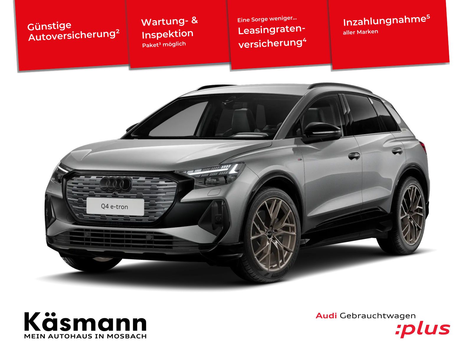 Audi Q4 e-tron 50 qu S line NAV SHZ