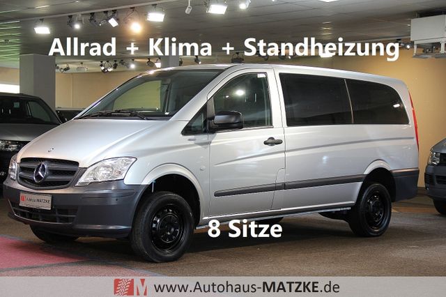 Mercedes-Benz Vito 116CDI 4x4 Allrad lang 8-Sitze Automat