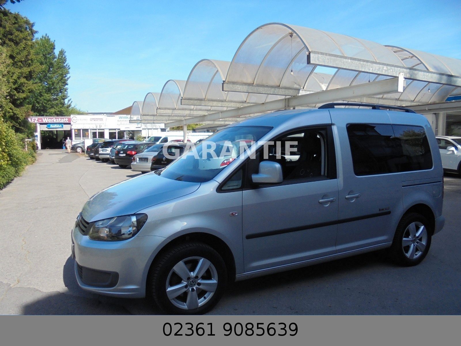 Fahrzeugabbildung Volkswagen Caddy /Kombi Roncalli Trendline Klima/Shz