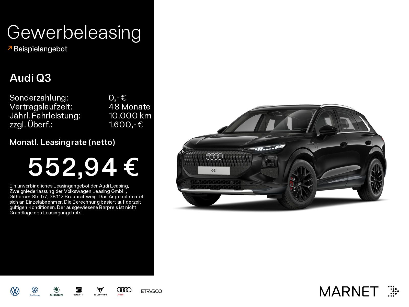 Audi Q3 SUV e-hybrid 200 kW S tronic