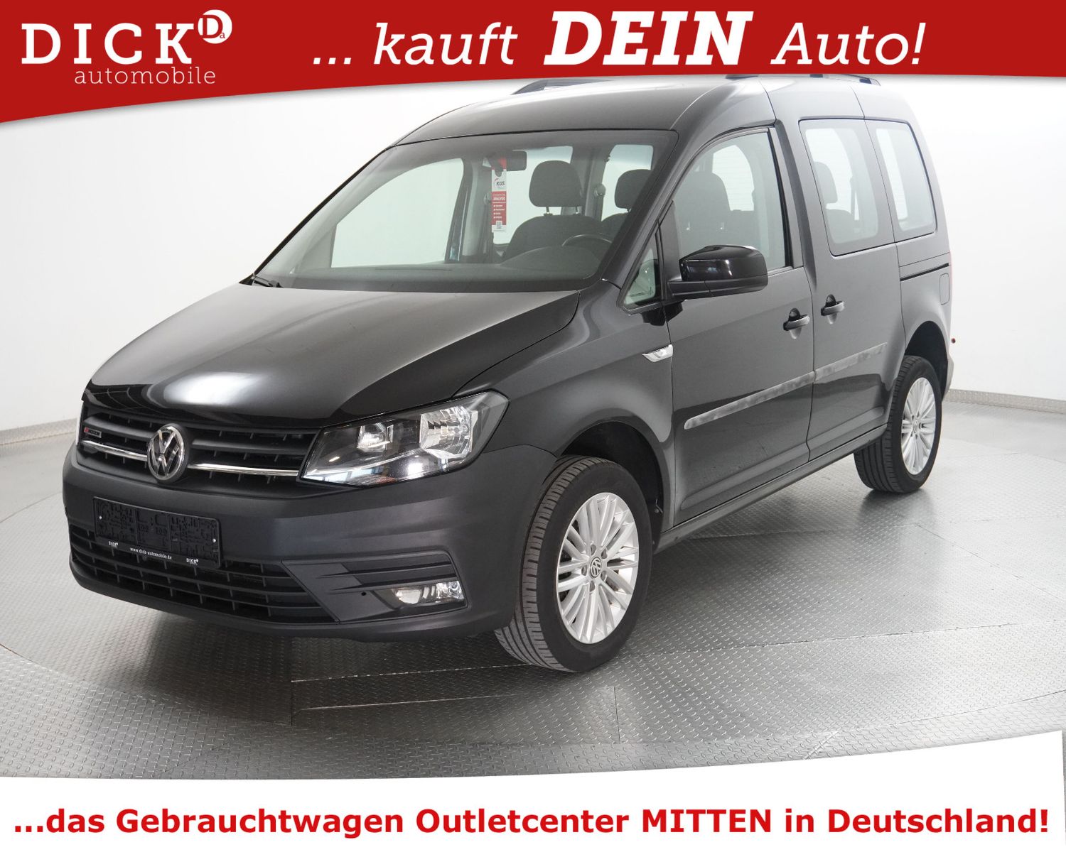 Fahrzeugabbildung Volkswagen Caddy 2.0d Trendl 4Mot >5SI+NAV+PDC+AHK+TEM+MFL+
