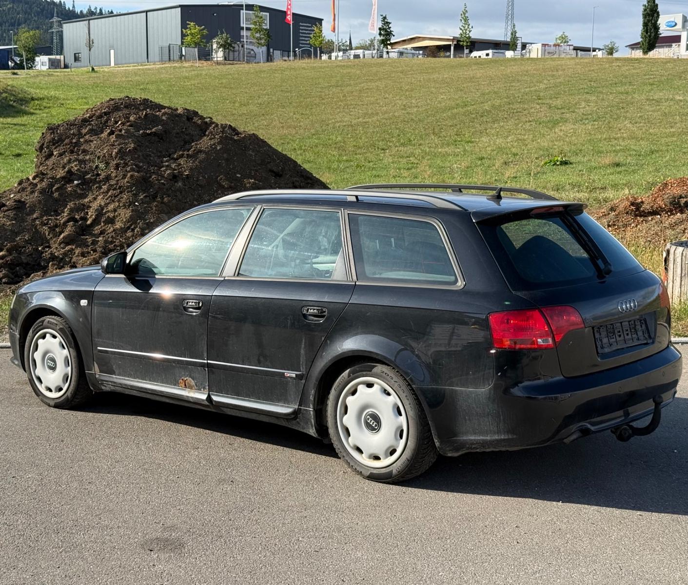 Audi A4 2007 — rear view