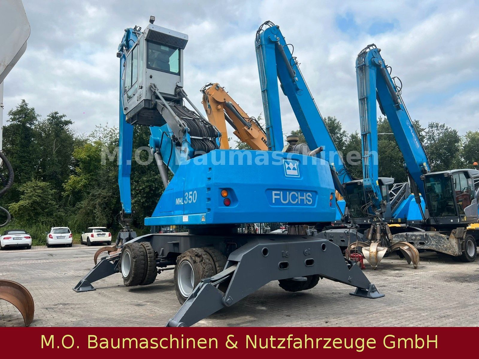 Fahrzeugabbildung Fuchs MHL 350  / AC  /Polypgreifer / ZSA /AC / Hochf.K