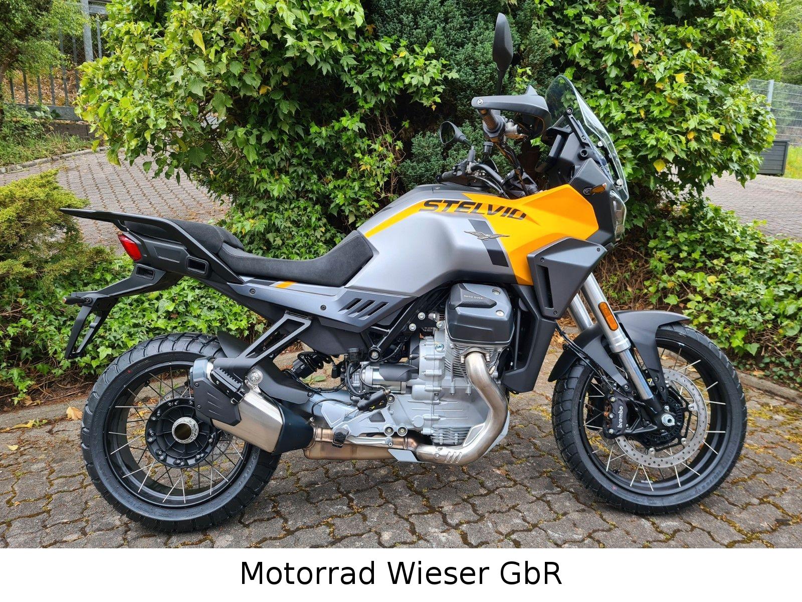 Moto Guzzi Stelvio Yellow Savana