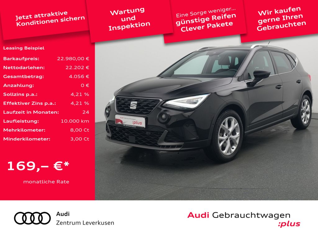 Seat Arona FR 1.0 TSI NAVI VIRT ACC KAMERA LED SHZ