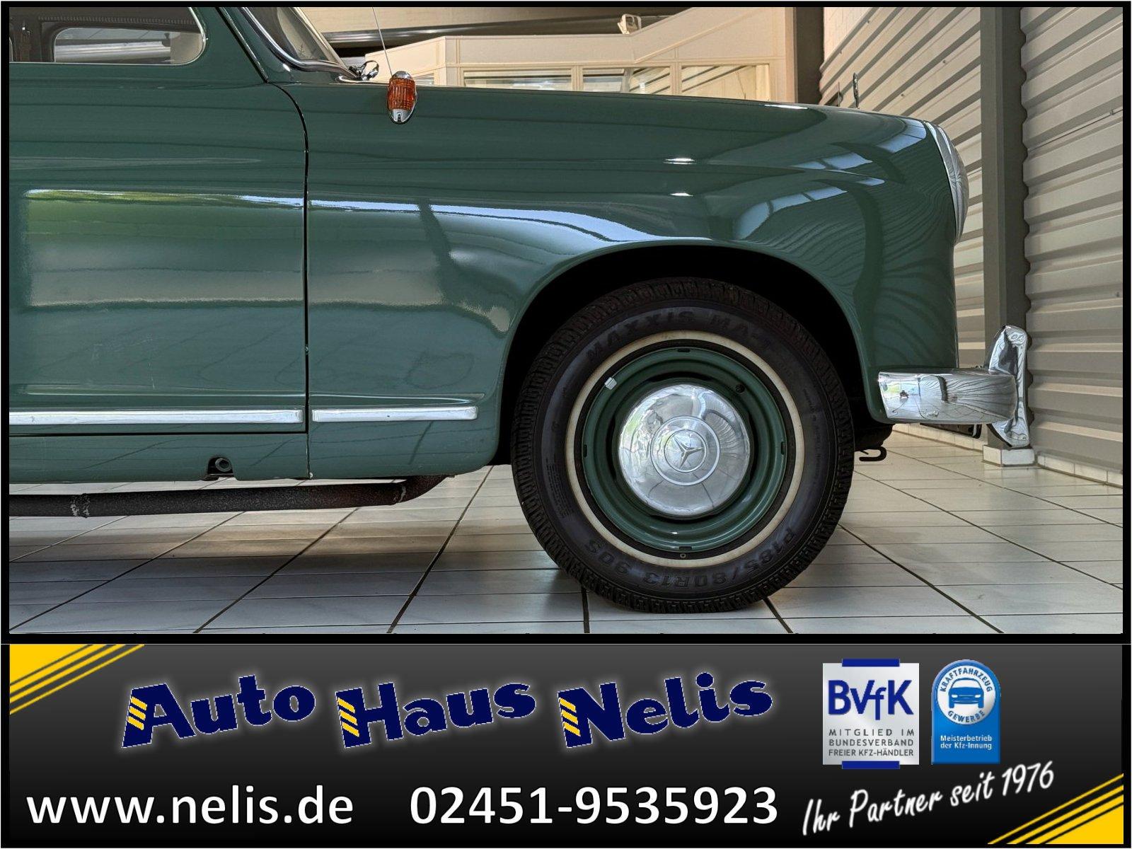 Mercedes-Benz 180 Ponton Faltdach Radio-Blaupunkt Reserverad Z
