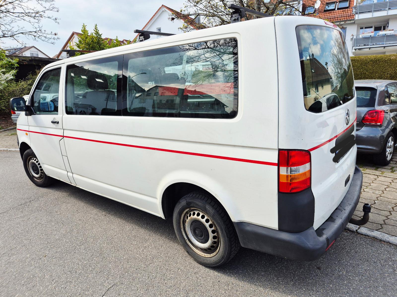 Volkswagen T5 Transporter LANG  MOTOR PROBLEM LKW