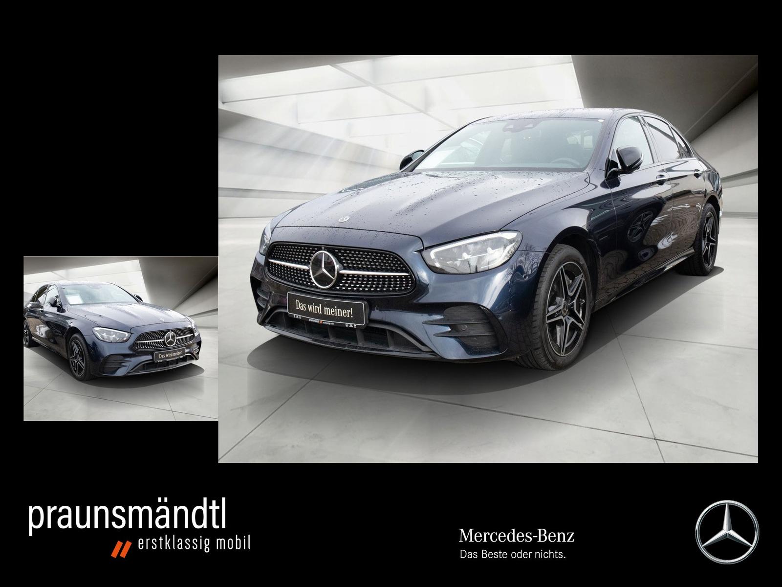 Mercedes-Benz E 400 d 4M AMG Night Dist+AHK+360°+HeadUp+Sitzkl