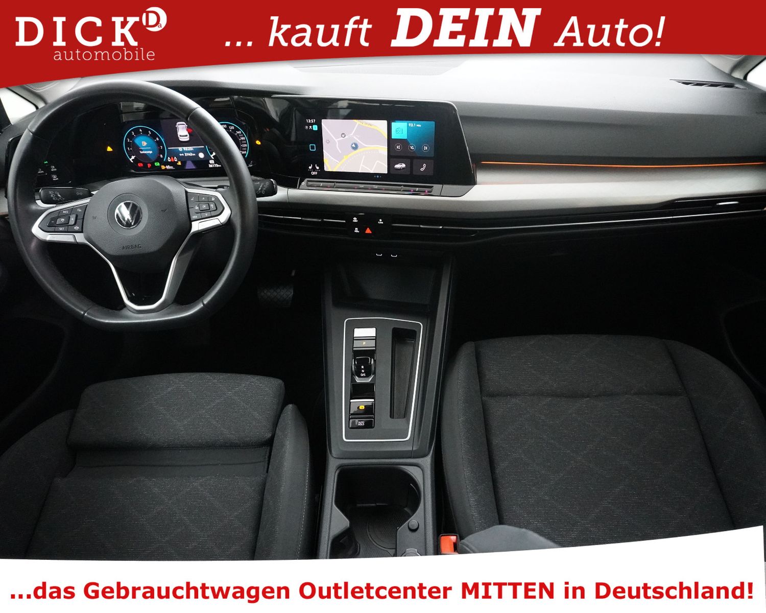 Fahrzeugabbildung Volkswagen Golf VIII 1.0eTSI DSG Life MEMO+MASS+SHZ+LED+PDC