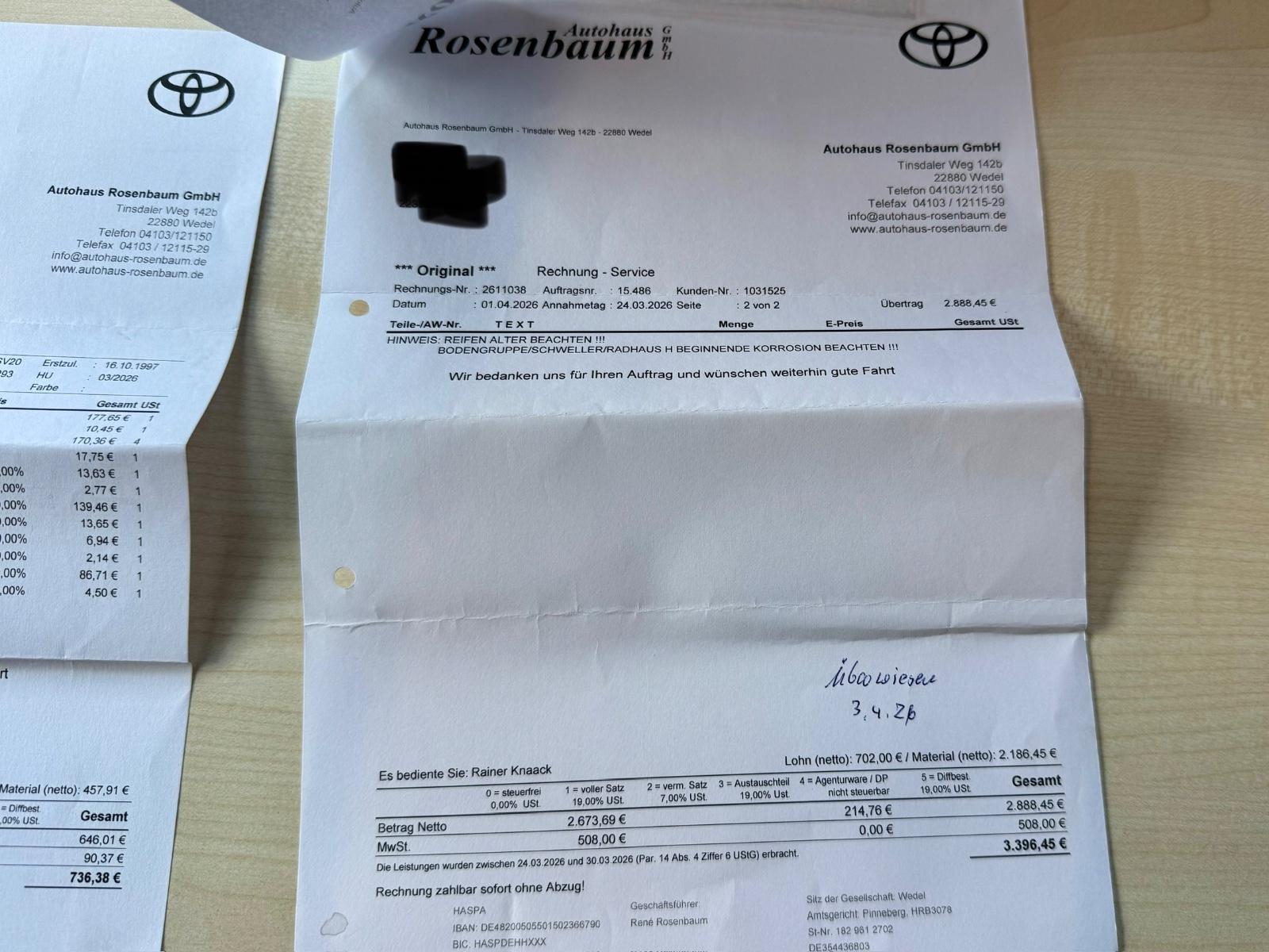 Toyota Camry 2.2 * TÜV NEU * KLIMAAUTOMATIK