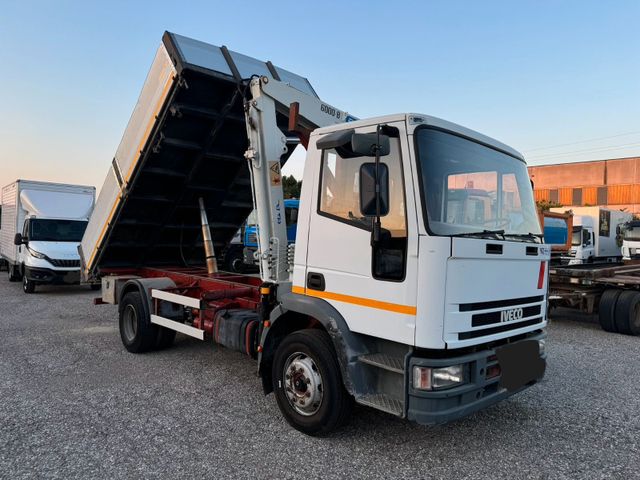 Iveco 120 E 15 Eurocargo Kipper + Kran Effer 6000