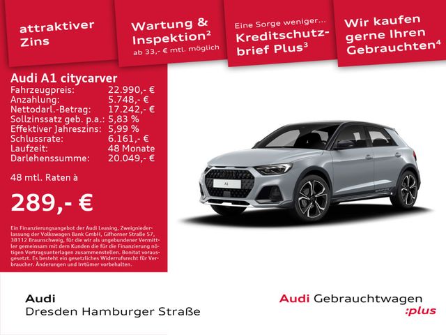 Audi A1 citycarver 30 TFSI edition one LED Navi DAB