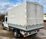 Peugeot Boxer, Pritsche + Plane, Doppelkabine - Peugeot Boxer: Doppelkabine