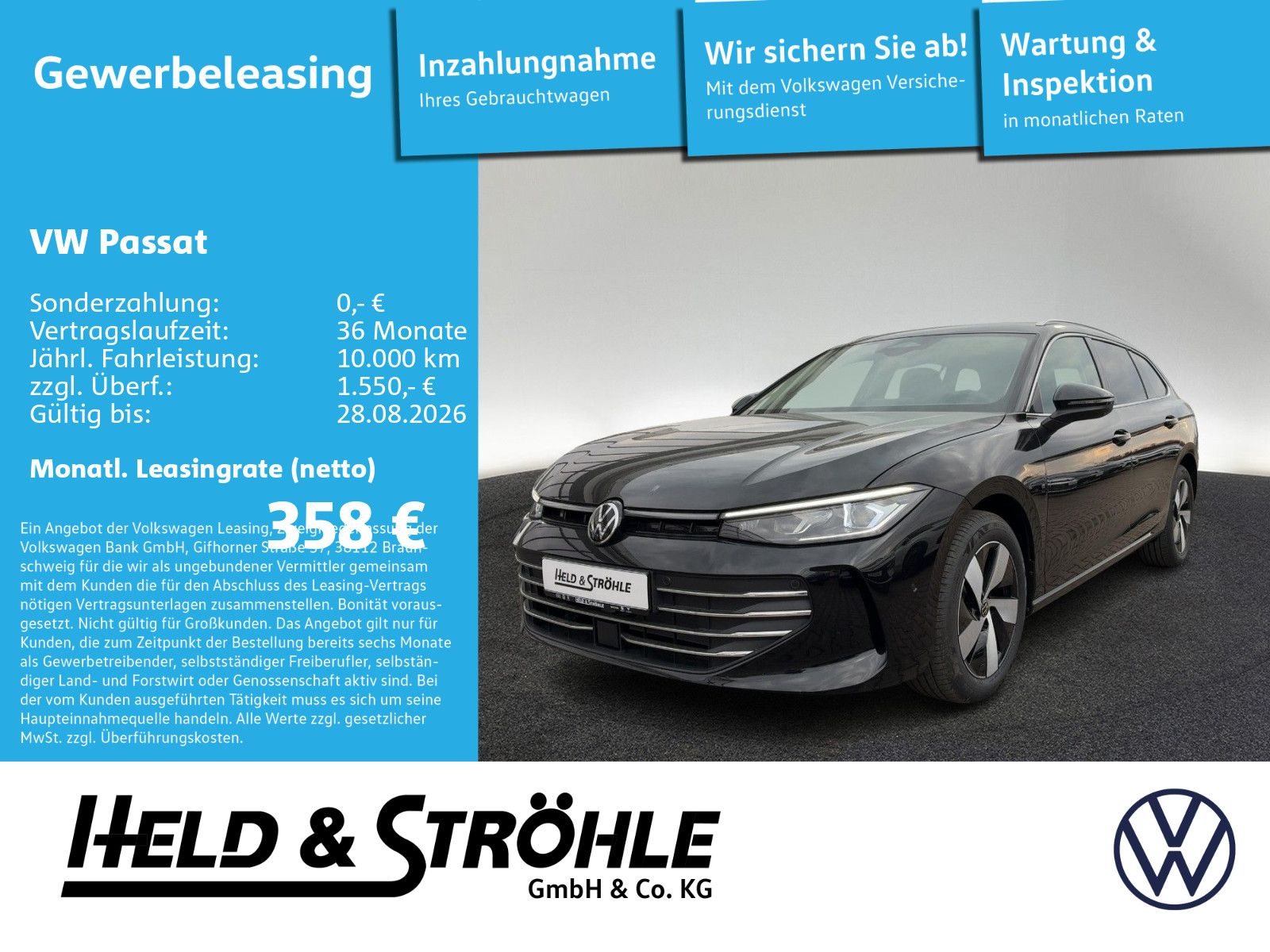Volkswagen Passat Business 1.5l eTSI Aktionszulassung