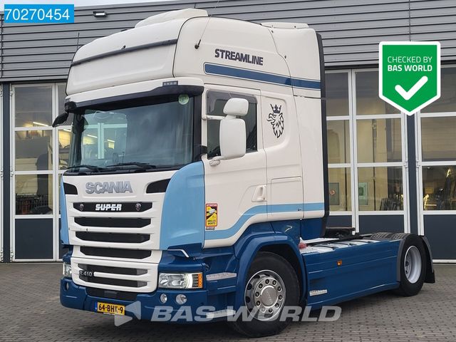 Scania R410 4X2 NL-Truck Retarder 2x Tanks Standklima