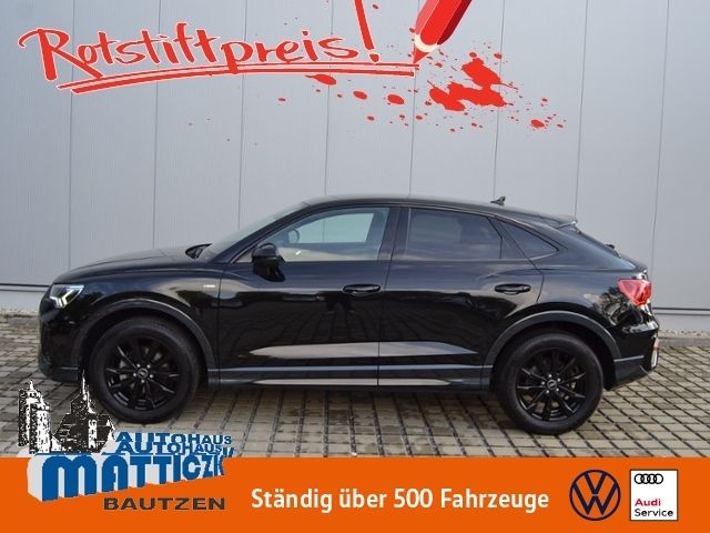 Q3 Sportback 35 TFSI S line OPTIK-SCHWARZ/18-Zol