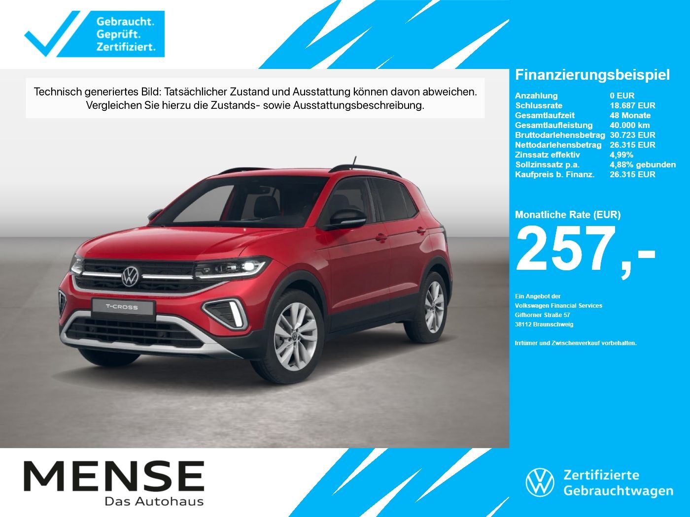 Volkswagen T-Cross 1.5TSI DSG Life Goal IQ.Light Matrix ACC foto 1