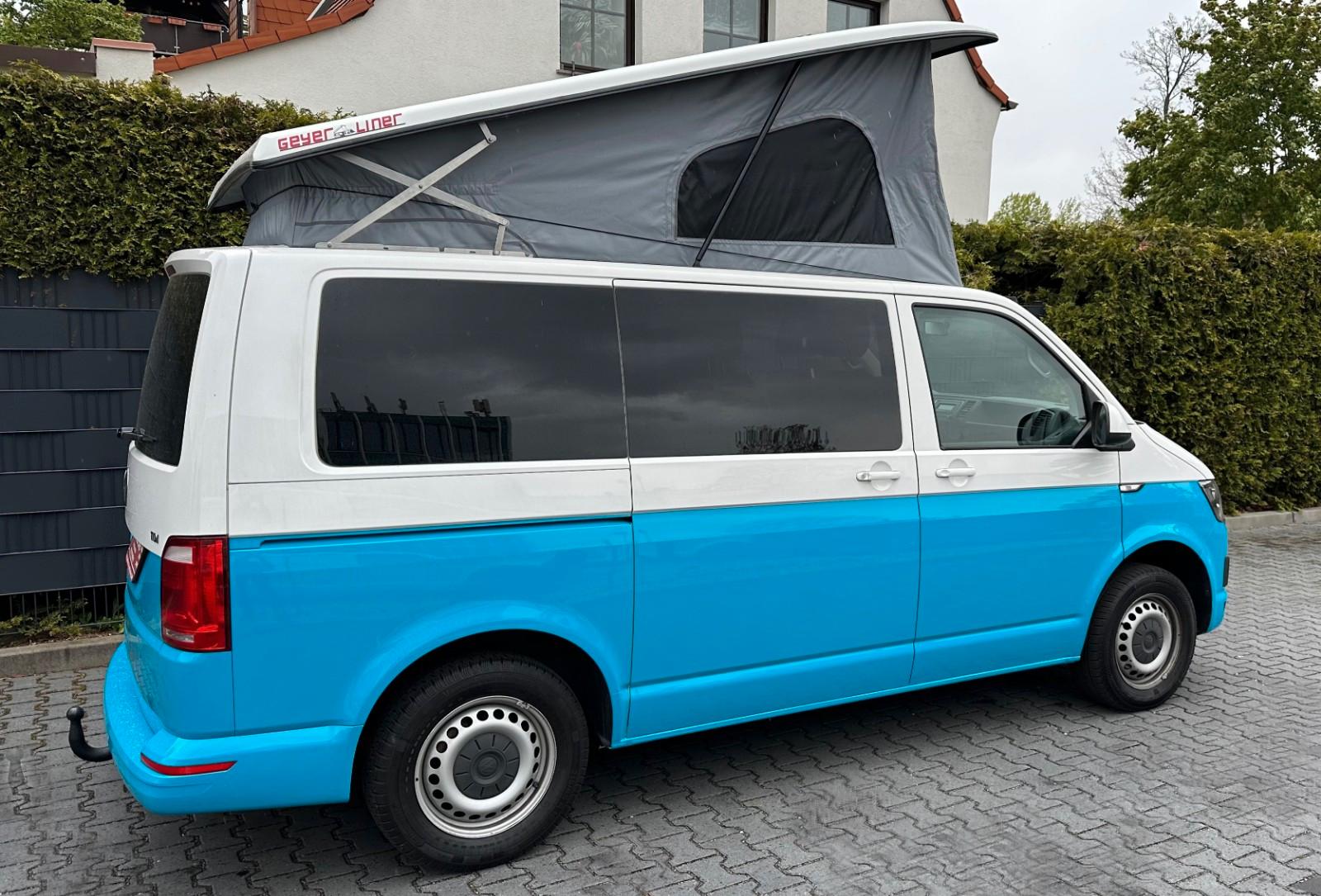 VOLKSWAGEN T6 CALIFORNIA BEACH CAMPER 2.0 TDI 150CH - 6 PLACES - 1ERE MAIN - HISTORIQUE ENTRETIEN DISPONIBLE - PORTE VELOS