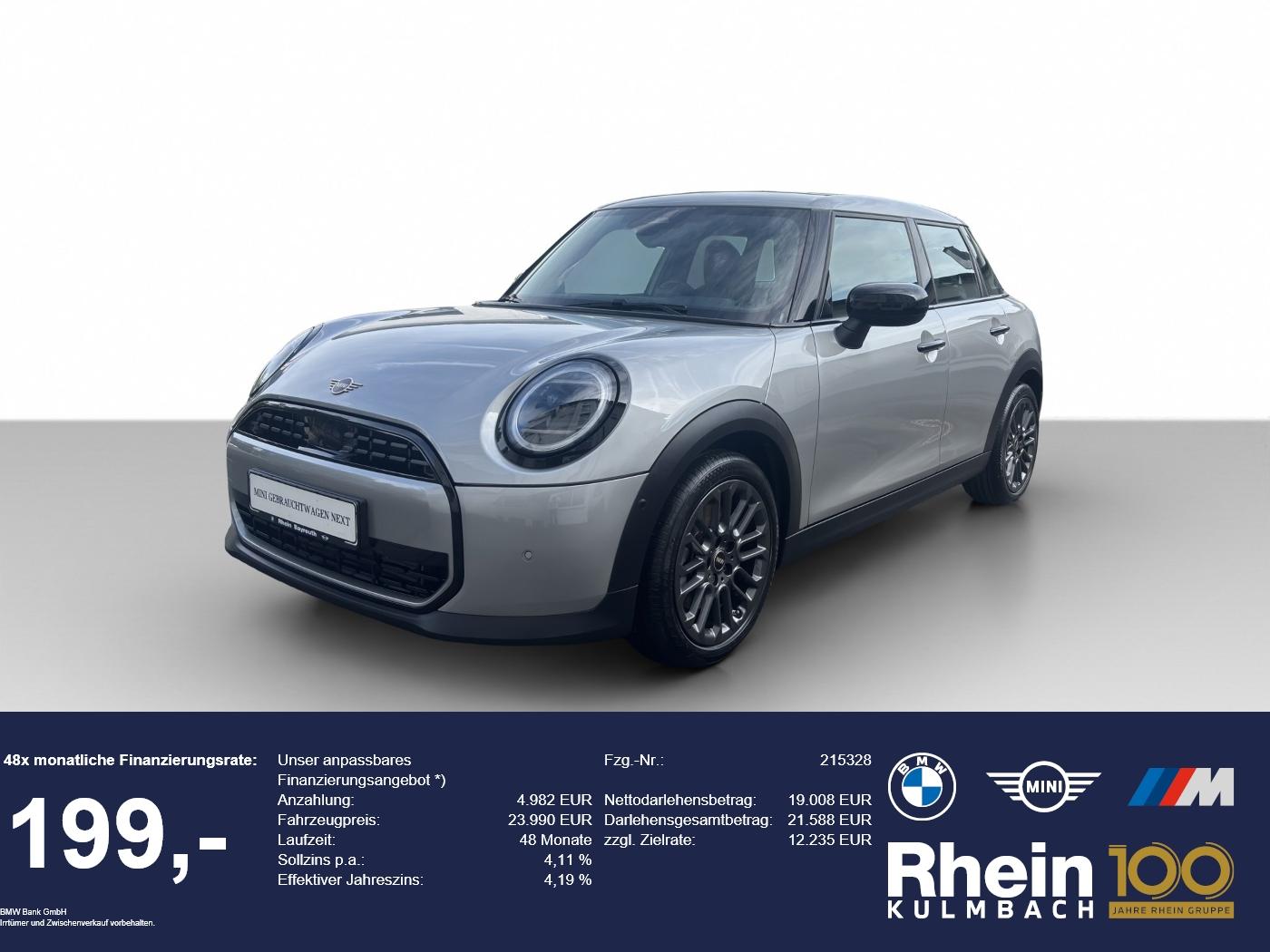 MINI Cooper C Navi LED HUD Rfk Park Assist Lenkradhz