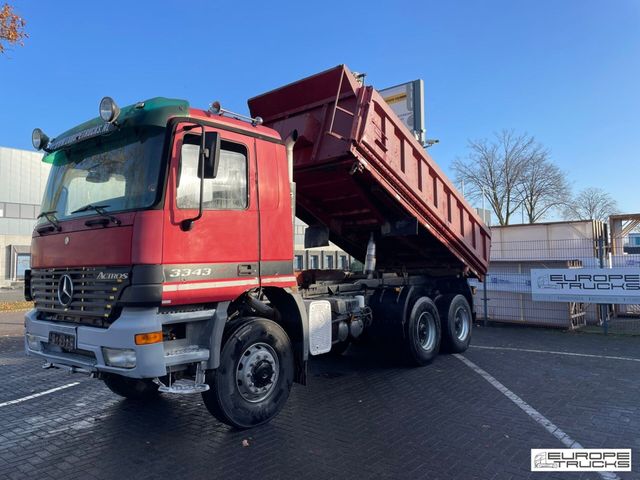 Mercedes-Benz Actros 3343 Full Steel - Manual - 6x6 - Big Axle