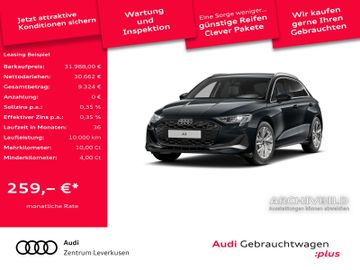 Audi Leasingangebot: Audi A3 Sportback advanced S-TRON AHK NAVI VIRT ACC