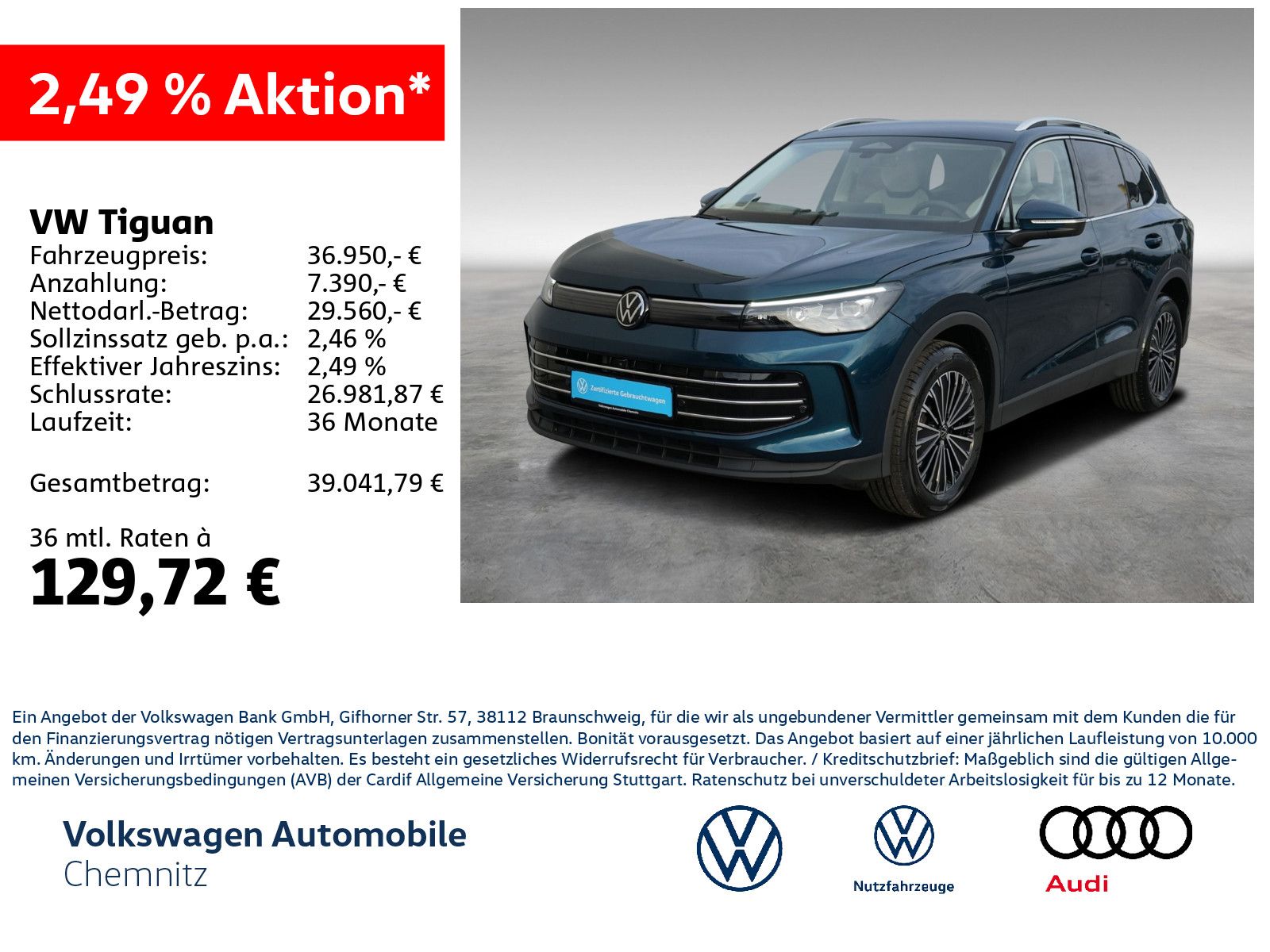 Volkswagen Tiguan 2.0 TDI Elegance*Head-up*Harman Kardon* imagem 2
