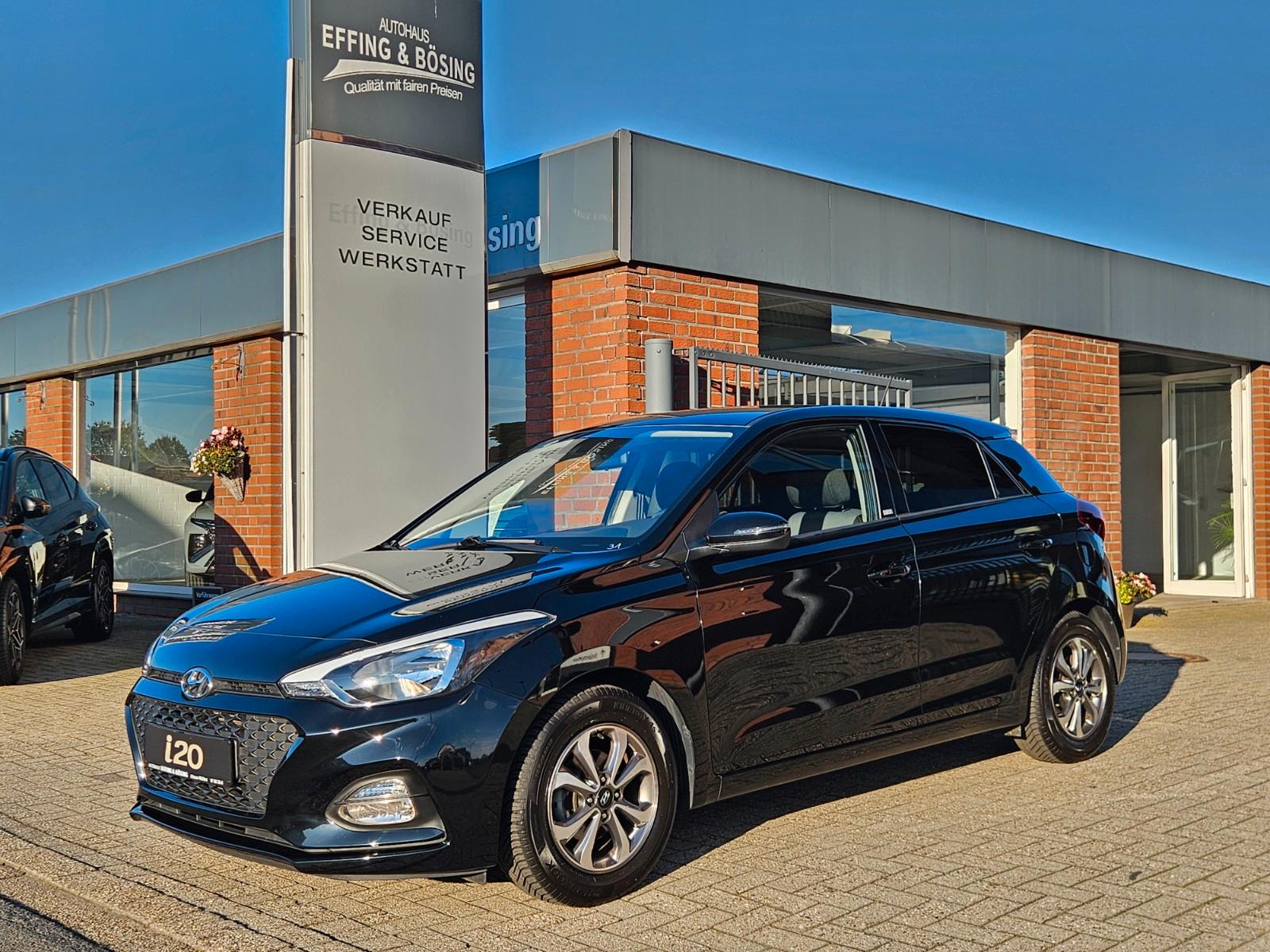 Hyundai i20 1.2-Klima-NAV-PDC-CAM-SHZG-And.App-TempomGZR