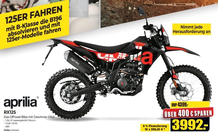 Aprilia RX125 (Modell 2025)