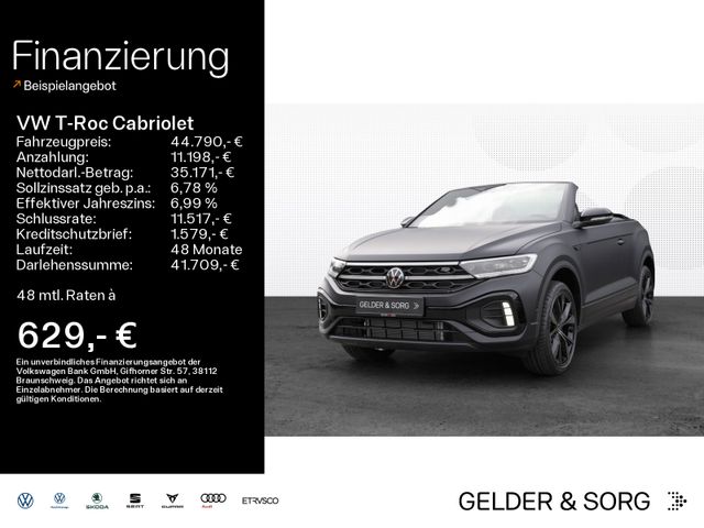 Volkswagen T-Roc Cabriolet R-Line 1.5 TSI Edition Black